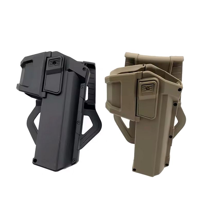 Industrial Laser Gun - ซองปืนพกยุทธวิธีแบบใหม่สำหรับ Glock 17 Gen 1-4 พร้อมไฟฉายหรือเลเซอร์ติดตั้ง