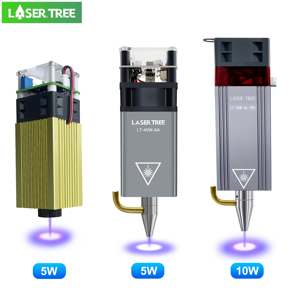 Metal Laser Cutter Head - โมดูลเลเซอร์ LASER TREE กำลังแสง 4W 5W