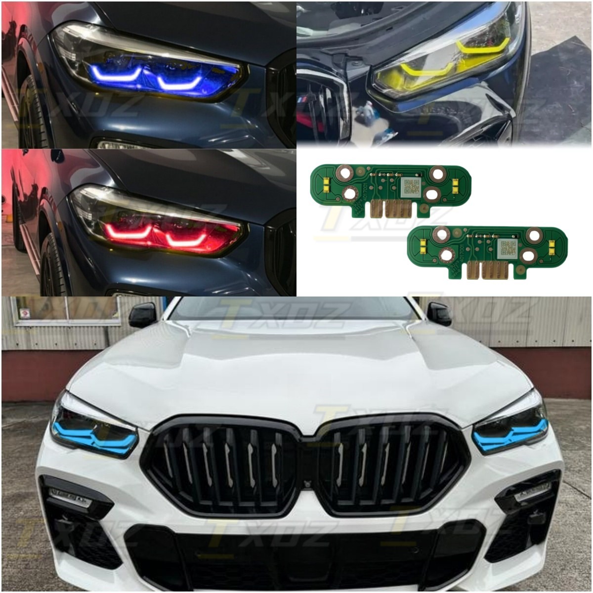 Industrial Laser Module - แผงไฟ LED DRL แบบไม่ใช้เลเซอร์ สำหรับรถยนต์ BMW