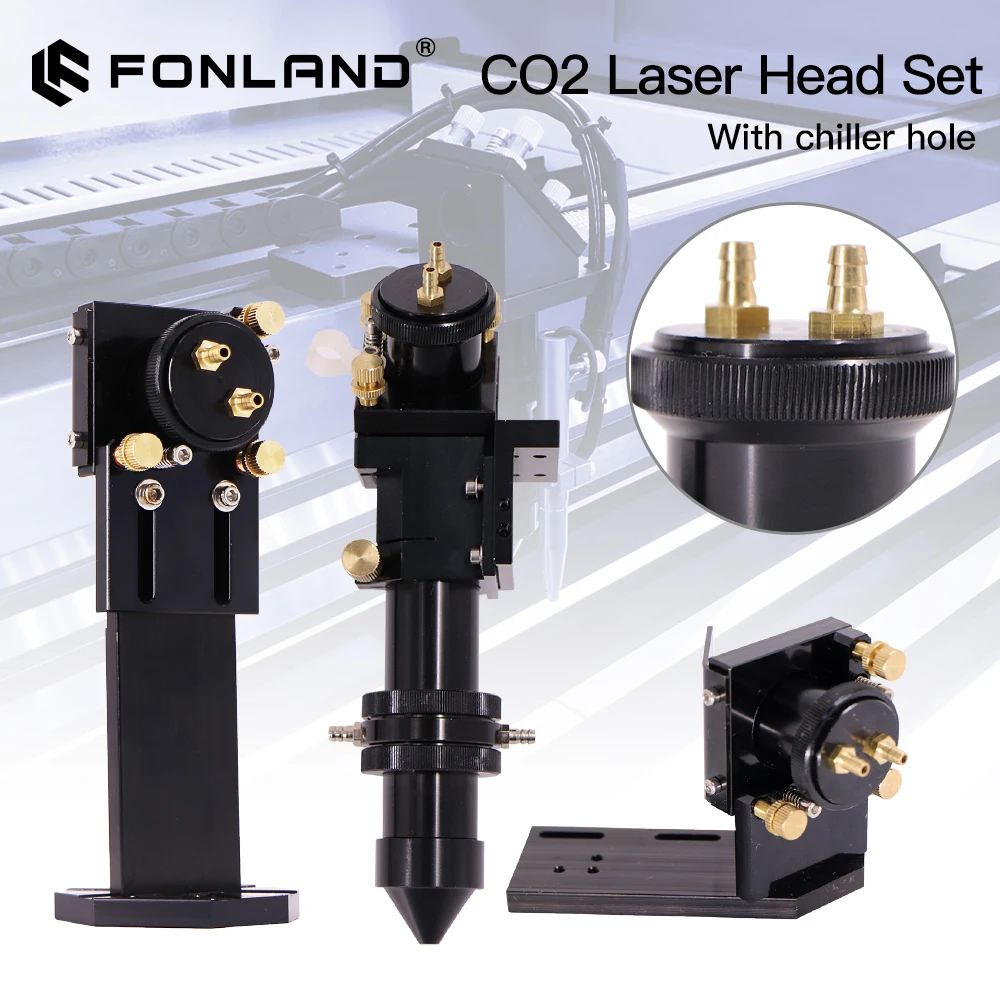 Co2 Laser Mirror - FONLAND เลเซอร์อินเทอร์เฟซกระจกเส้นผ่านศูนย์กลาง 30 มม.เลนส์ 25 มม.Integrative