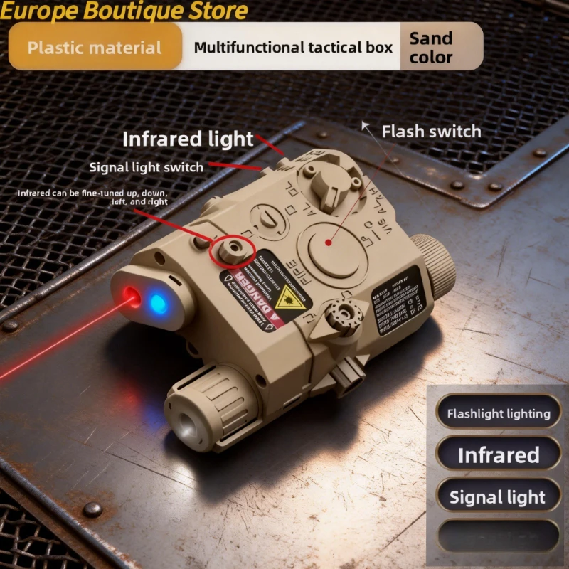 Industrial Laser Gun - ใหม่ PEQ15 กล่องเลเซอร์ไฟฉายอเนกประสงค์: ราง 20 มม.