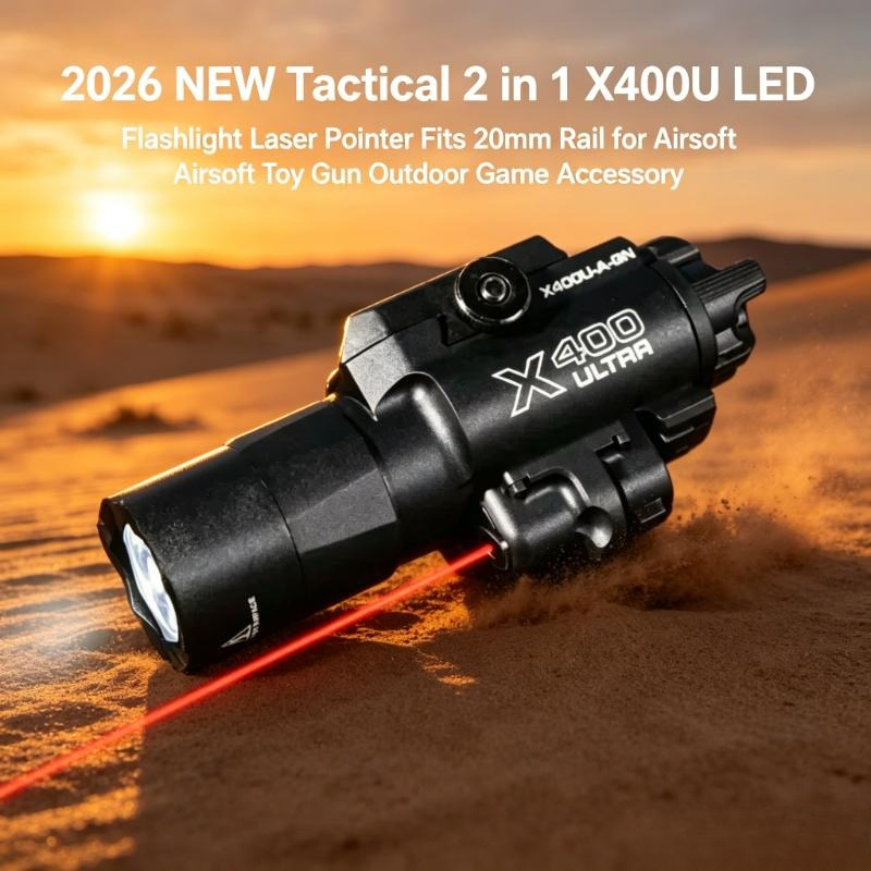 Industrial Laser Gun - ไฟฉาย LED รุ่น Tactical X300U ปี
