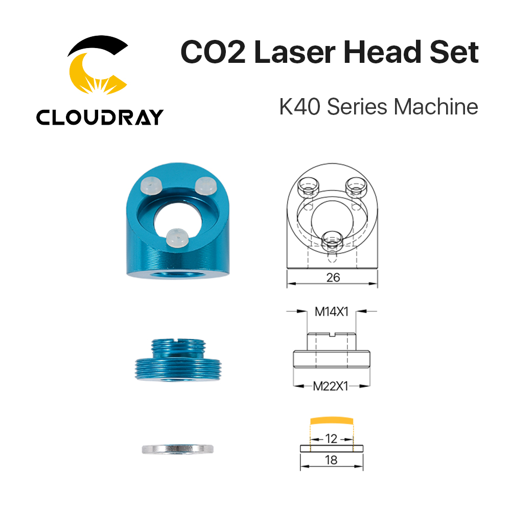 Cloudray CO2เลเซอร์สำหรับ K40  - Co2 Laser Mirror บทวิจารณ์และราคา