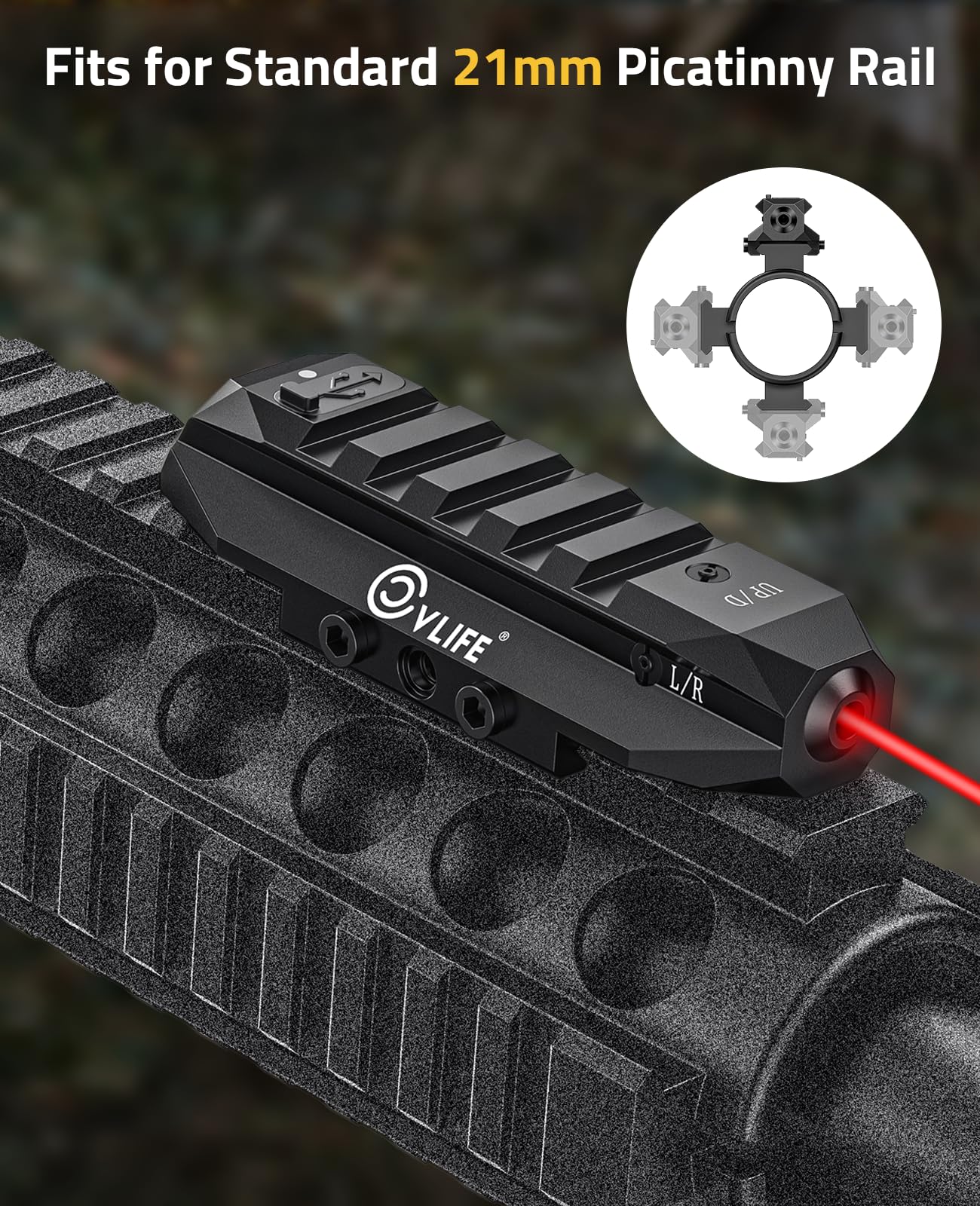 CVLIFE Low Profile Laser Sight - Industrial Laser Gun บทวิจารณ์และราคา