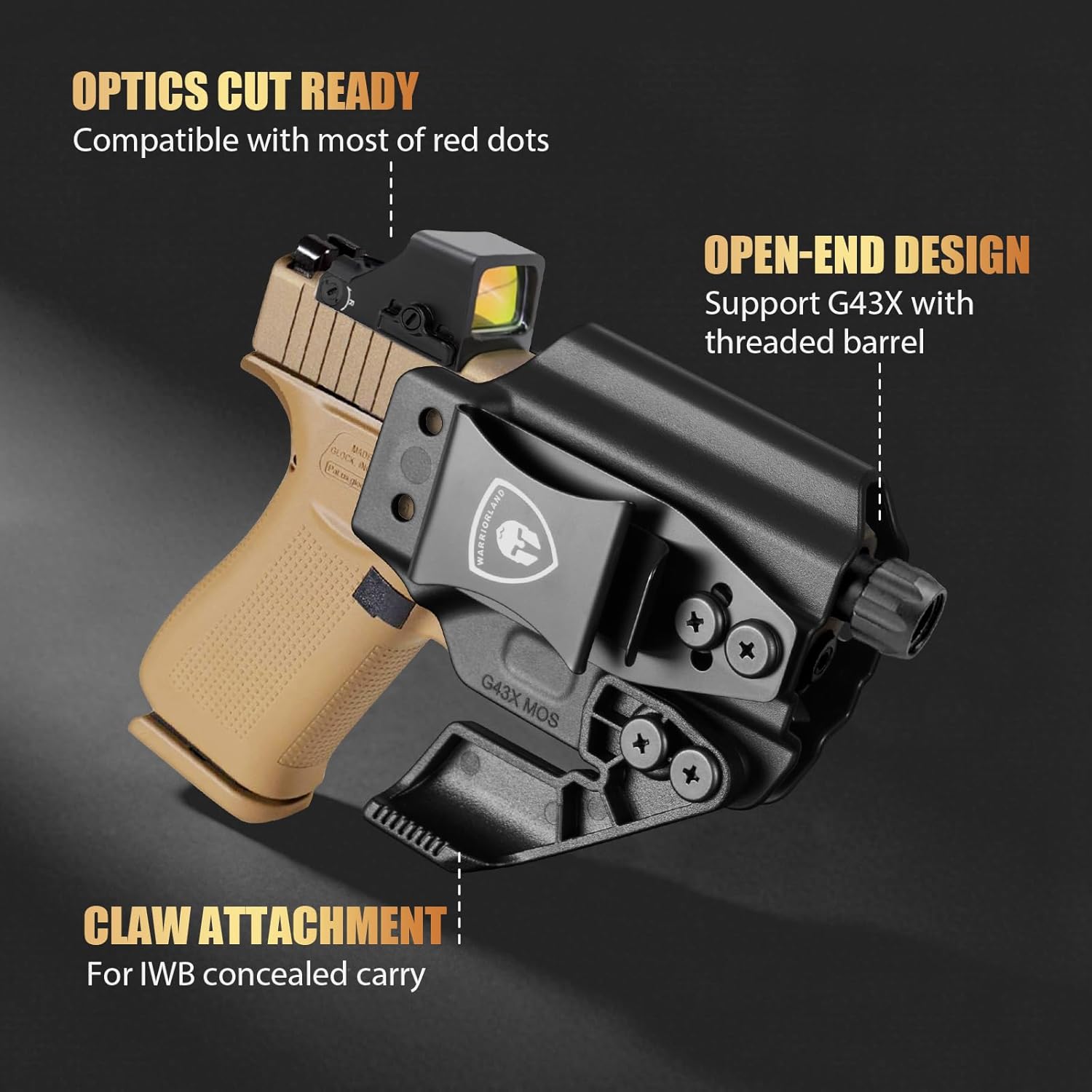 ซองปืน IWB/OWB สำหรับ G43x, สำ - Industrial Laser Gun บทวิจารณ์และราคา