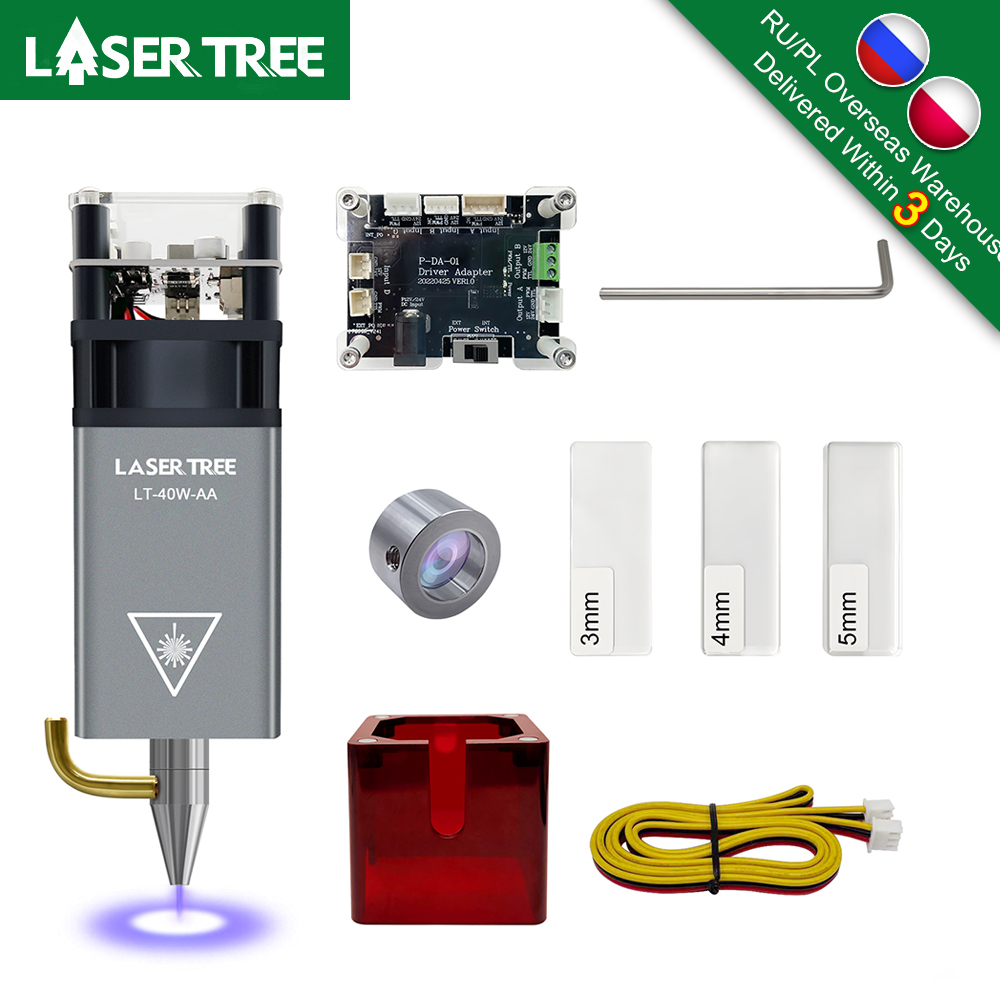 หัวเลเซอร์พลังงานแสง20W 10W 5W - Metal Laser Cutter Head บทวิจารณ์และราคา
