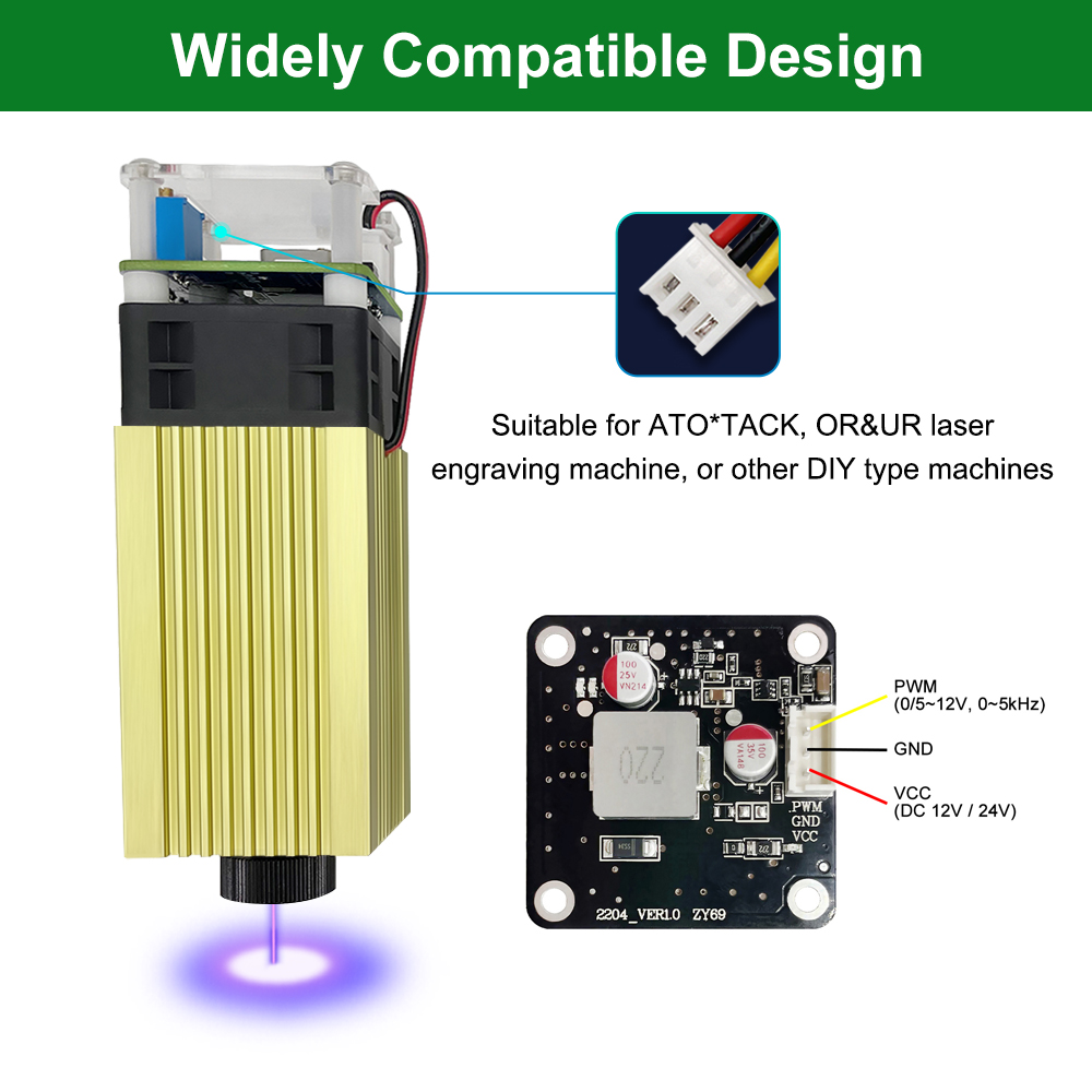 ต้นไม้เลเซอร์ 4W 5W โมดูลเลเซอ - Industrial Laser Module บทวิจารณ์และราคา