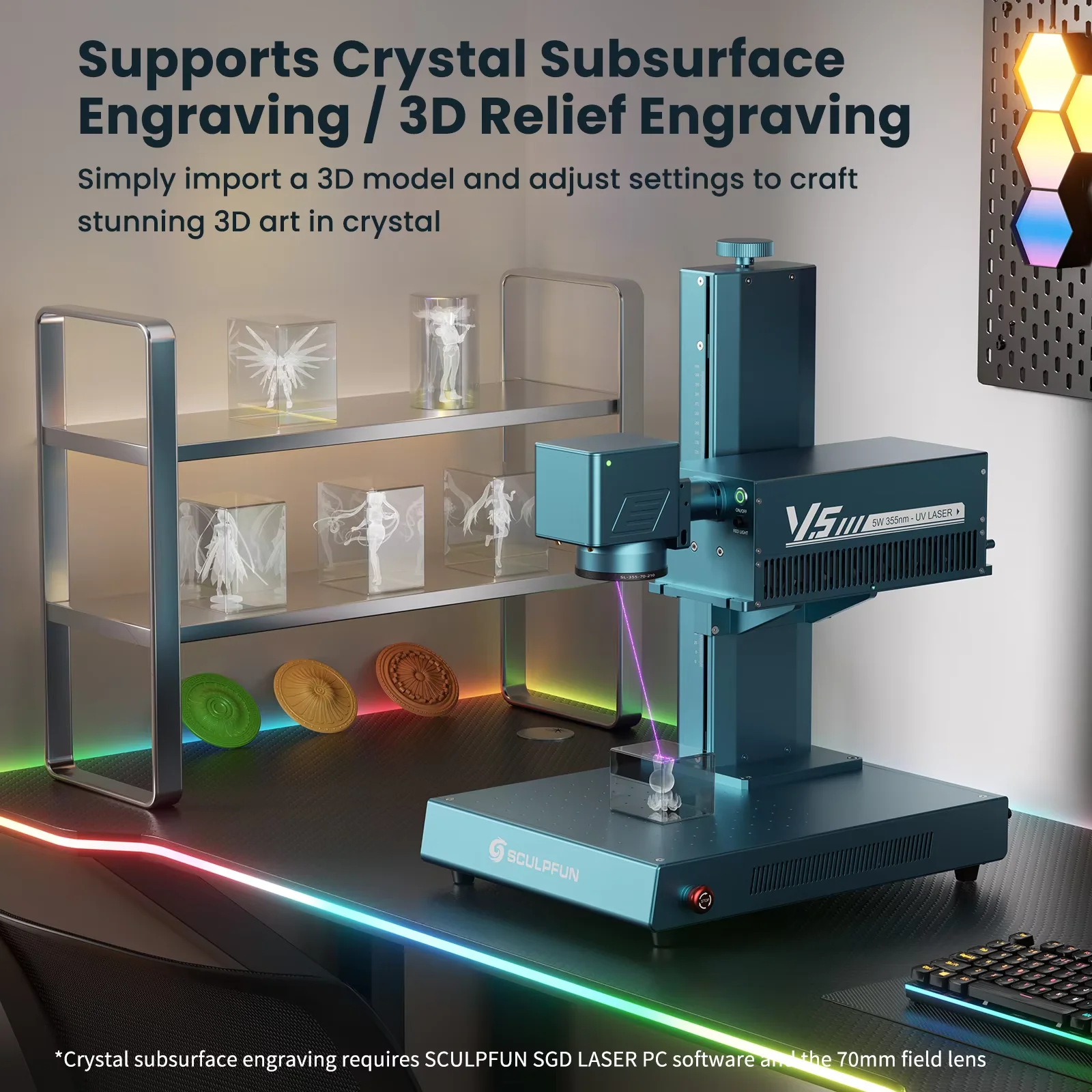 เครื่องแกะสลักด้วยเลเซอร์ UV ร - Industrial Uv Laser Engraver บทวิจารณ์และราคา