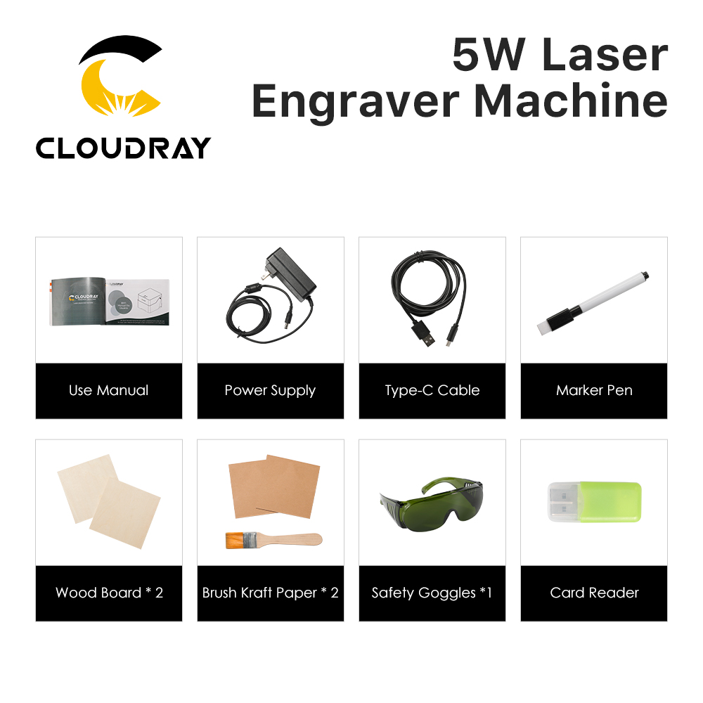 เครื่องแกะสลักเลเซอร์ Cloudray - Industrial Handheld Laser บทวิจารณ์และราคา