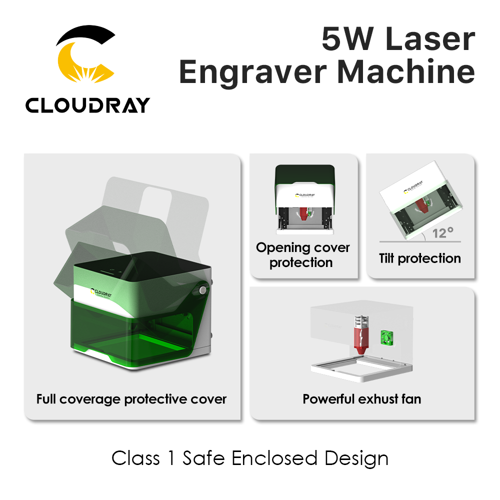 เครื่องแกะสลักเลเซอร์ Cloudray - Industrial Handheld Laser บทวิจารณ์และราคา